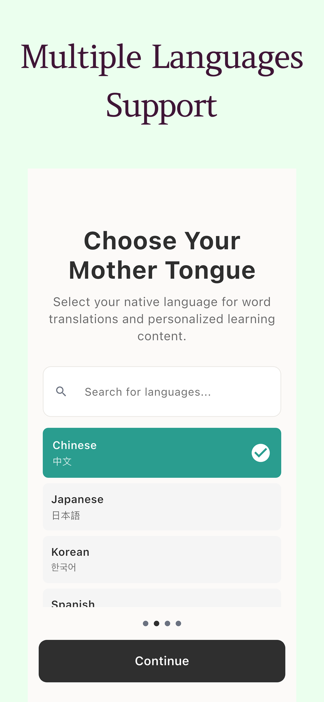 Progress Tracking Screen